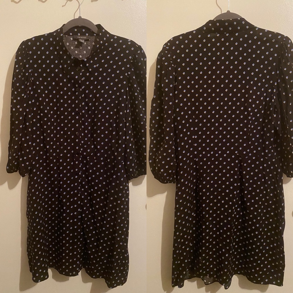 Black Polka Dot Dress